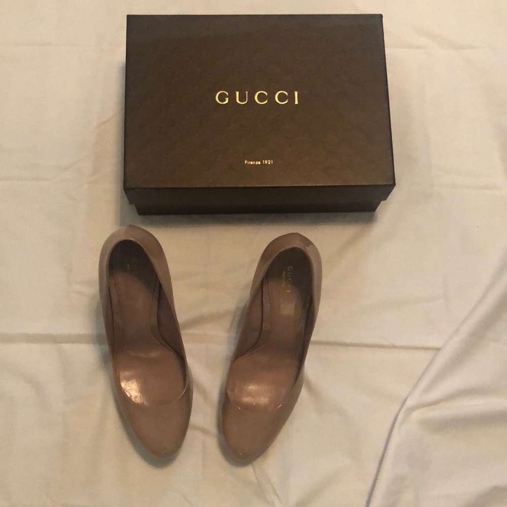 Authentic Gucci Platform Pumps - image 2